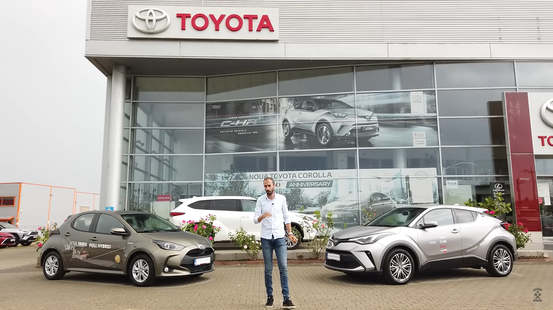 TOYOTA C-HR si YARIS