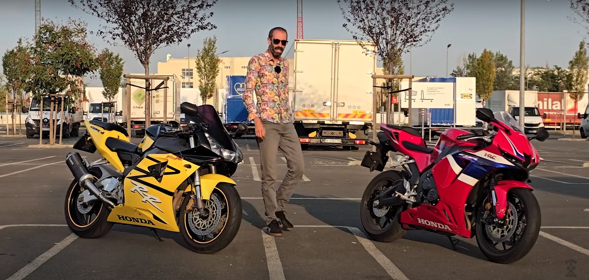 Motocicletele lui Tadao Baba - Hondele CBR