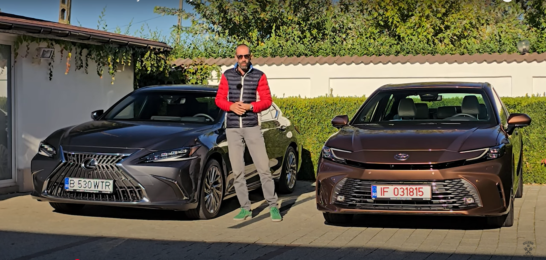 Toyota Camry Noua vs. Lexus ES SH