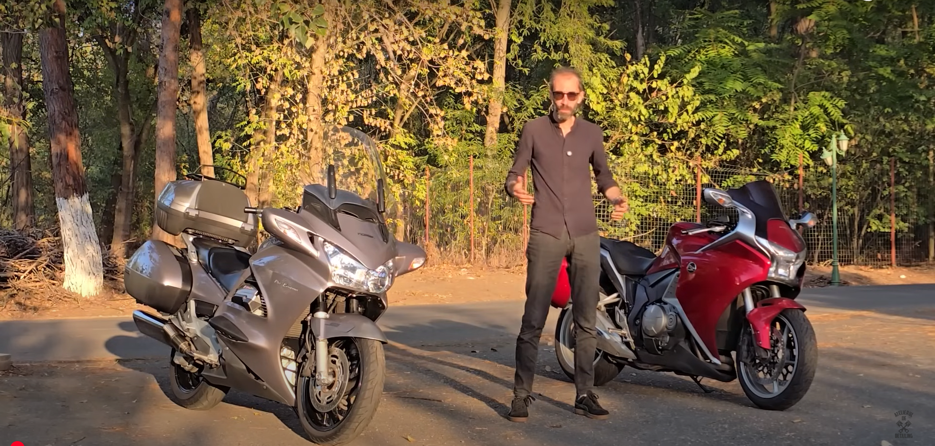 Honda V4 PanEuropean si VFR