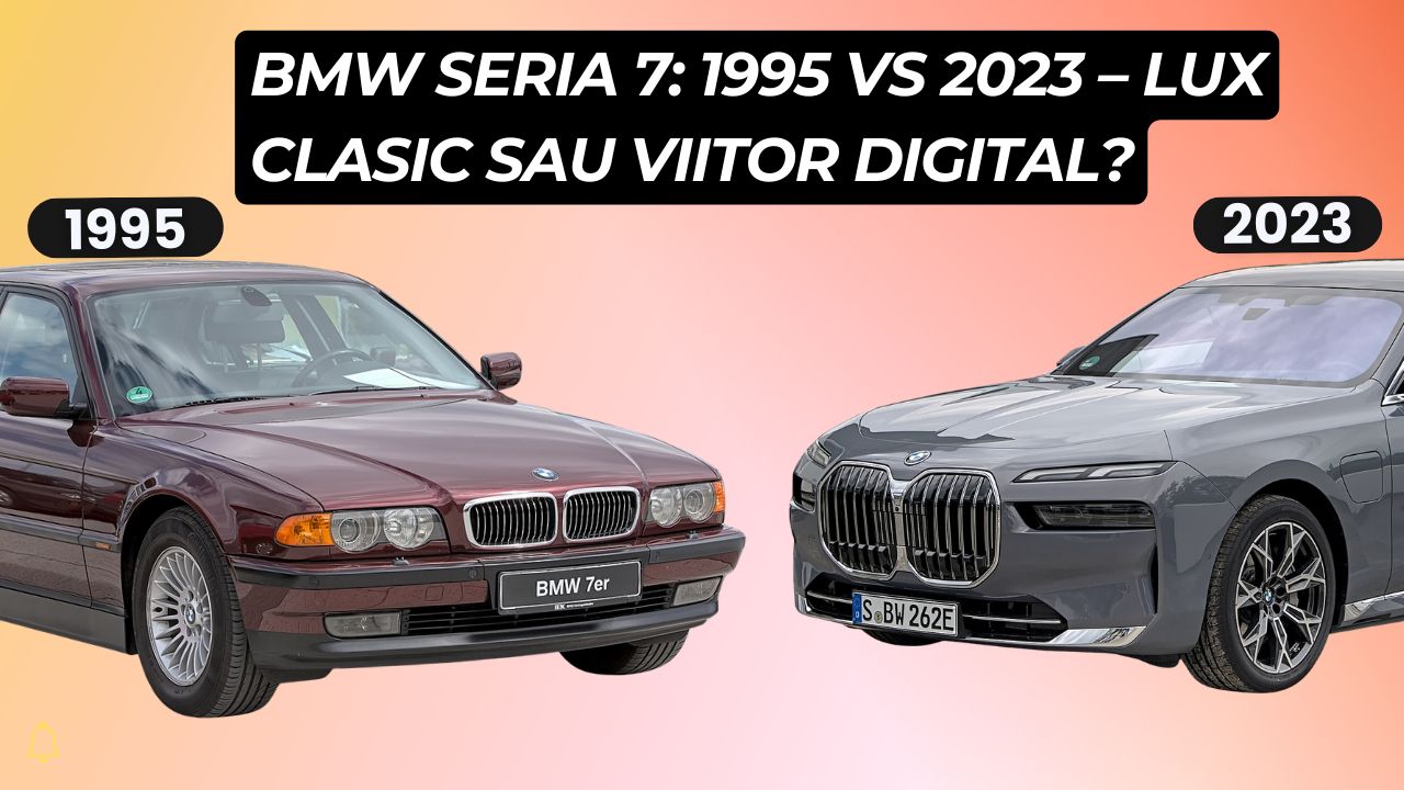 BMW Seria 7: De la E38 (1995) la G70 (2023) – Evoluția luxului și a tehnologiei