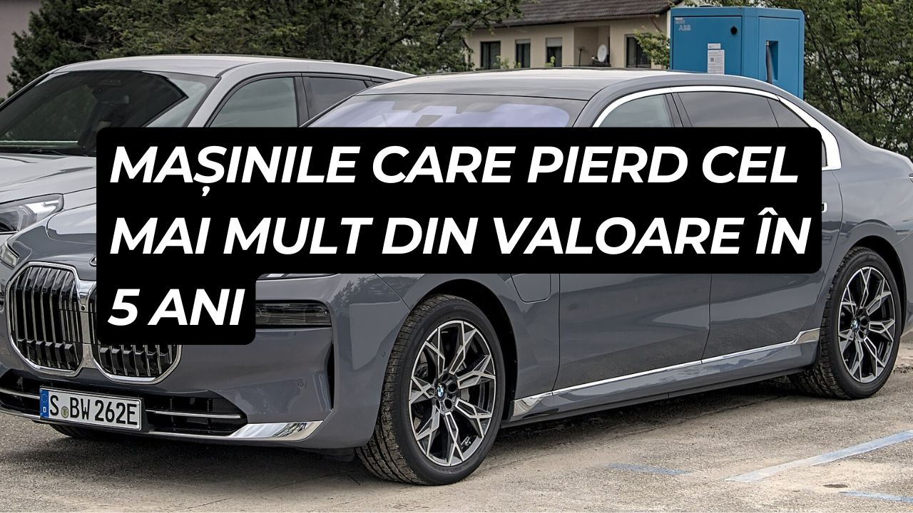 Mașinile care pierd cel mai mult din valoare în 5 ani