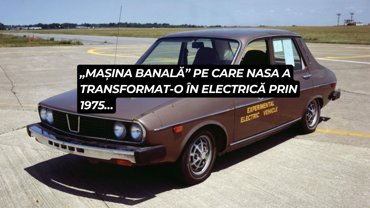 Renault 12 electric: când NASA a testat o mașină simplă în plină criză a petrolului