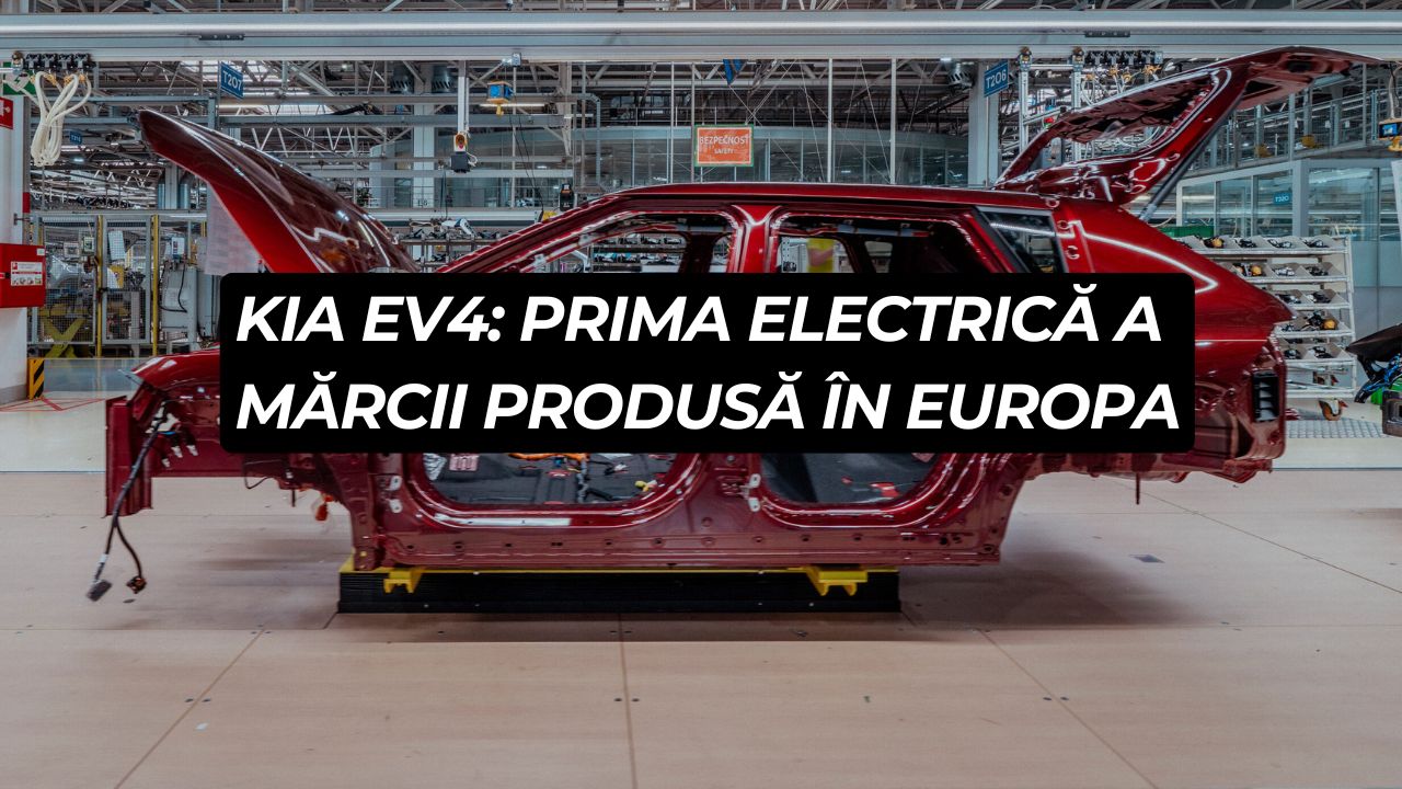 Kia EV4: prima electrică a mărcii produsă în Europa