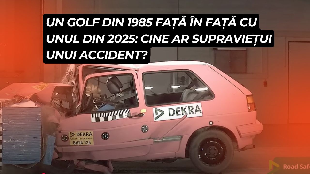 Golf din anii ’80 vs. Golf modern: testul de coliziune care îți arată cât de mult s-a schimbat siguranța