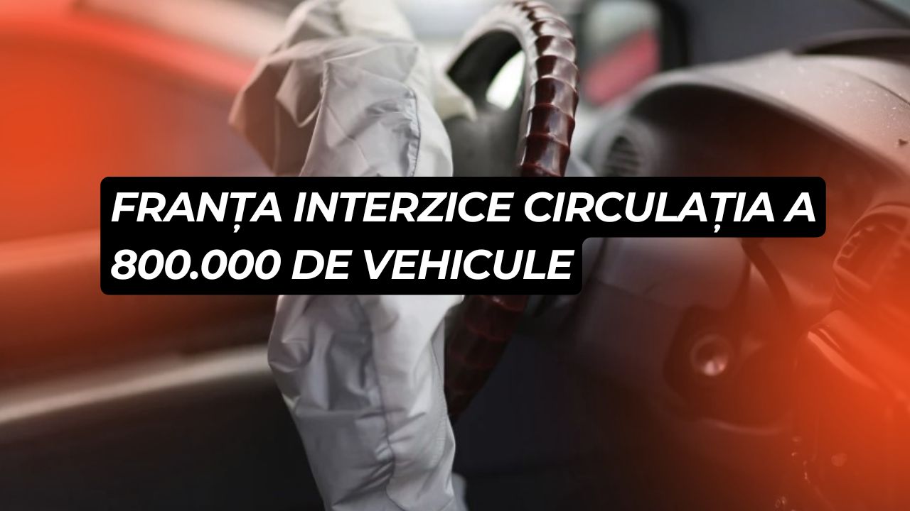Criza Takata lovește din nou: Franța interzice circulația a 800.000 de vehicule