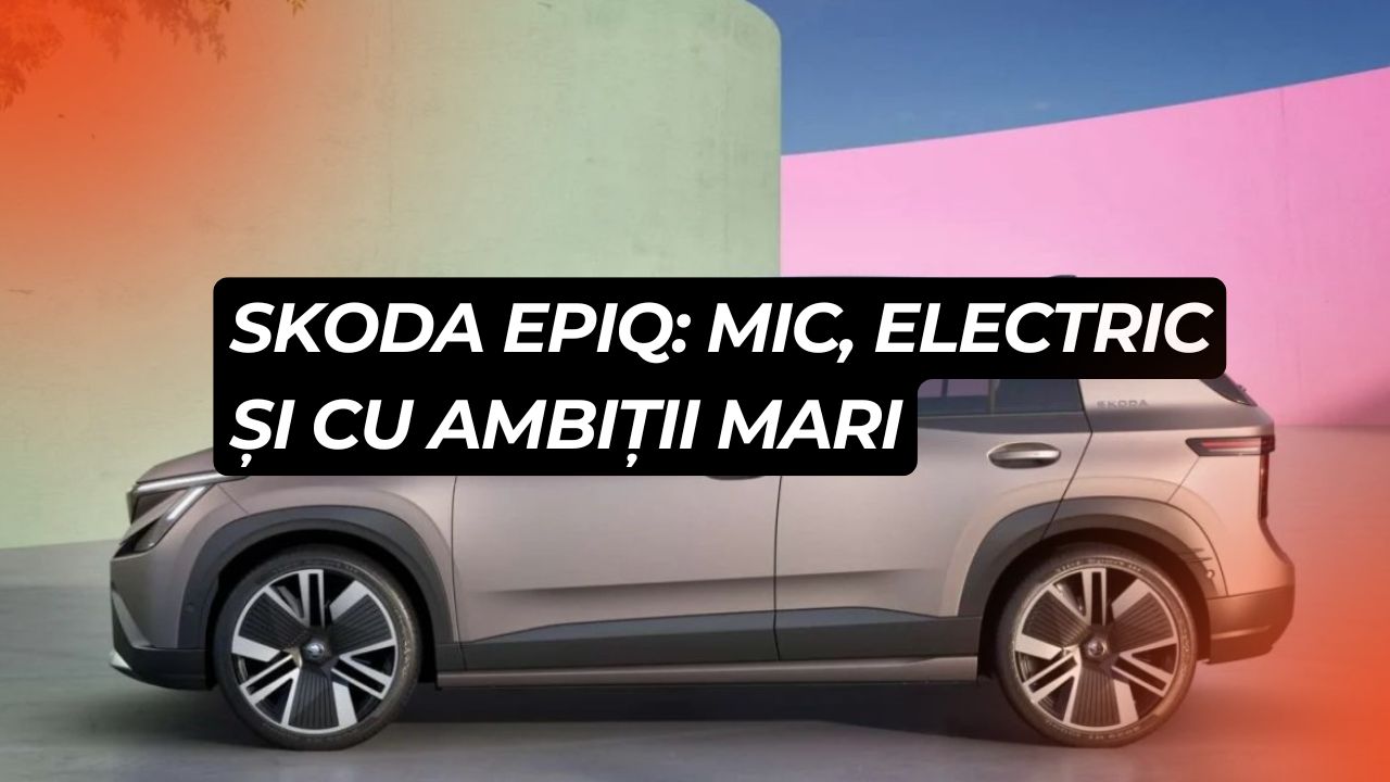 Skoda Epiq: Mic, Electric și cu Ambiții Mari