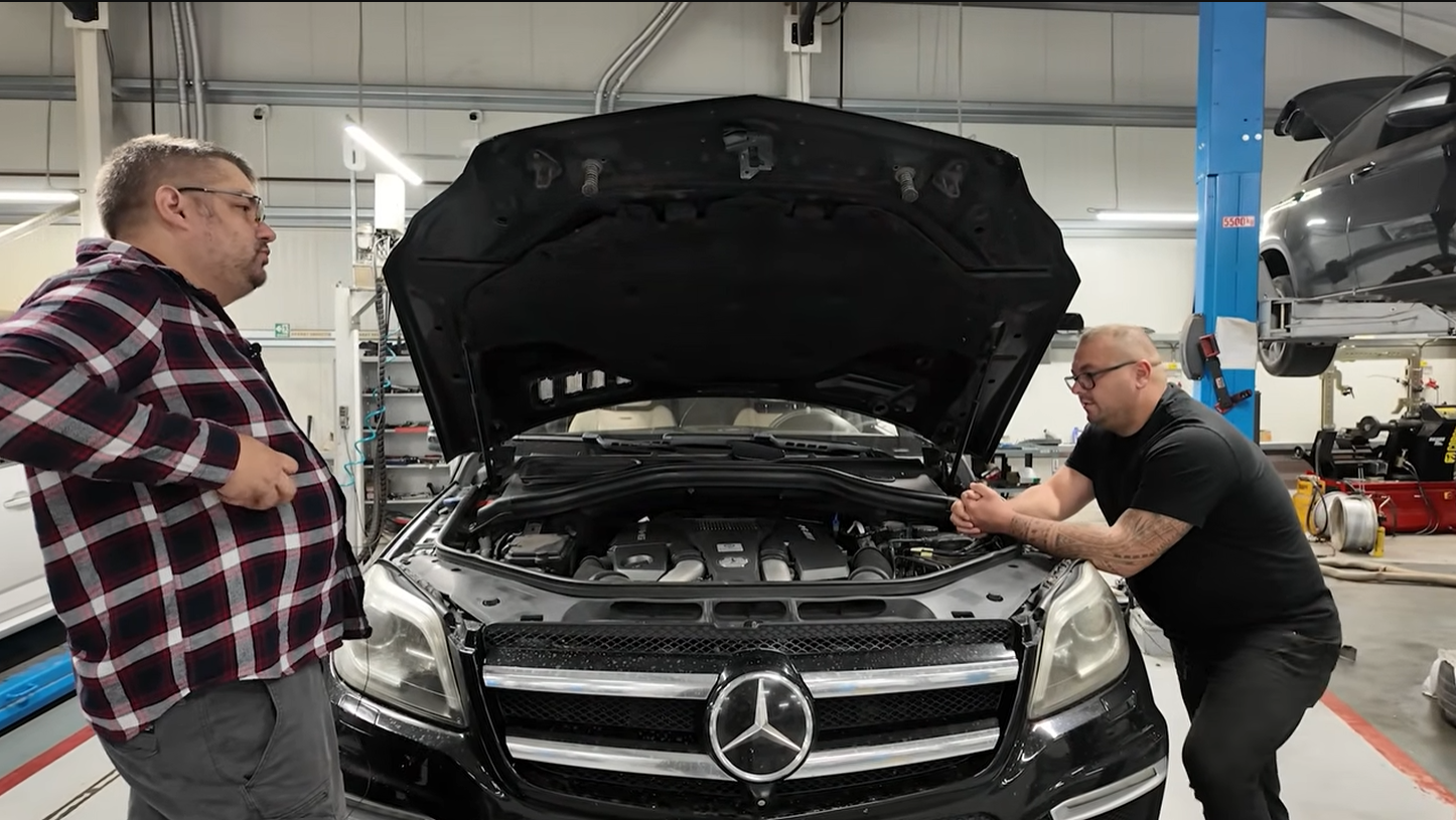 Ce probleme are un Mercedes GL 63 AMG?