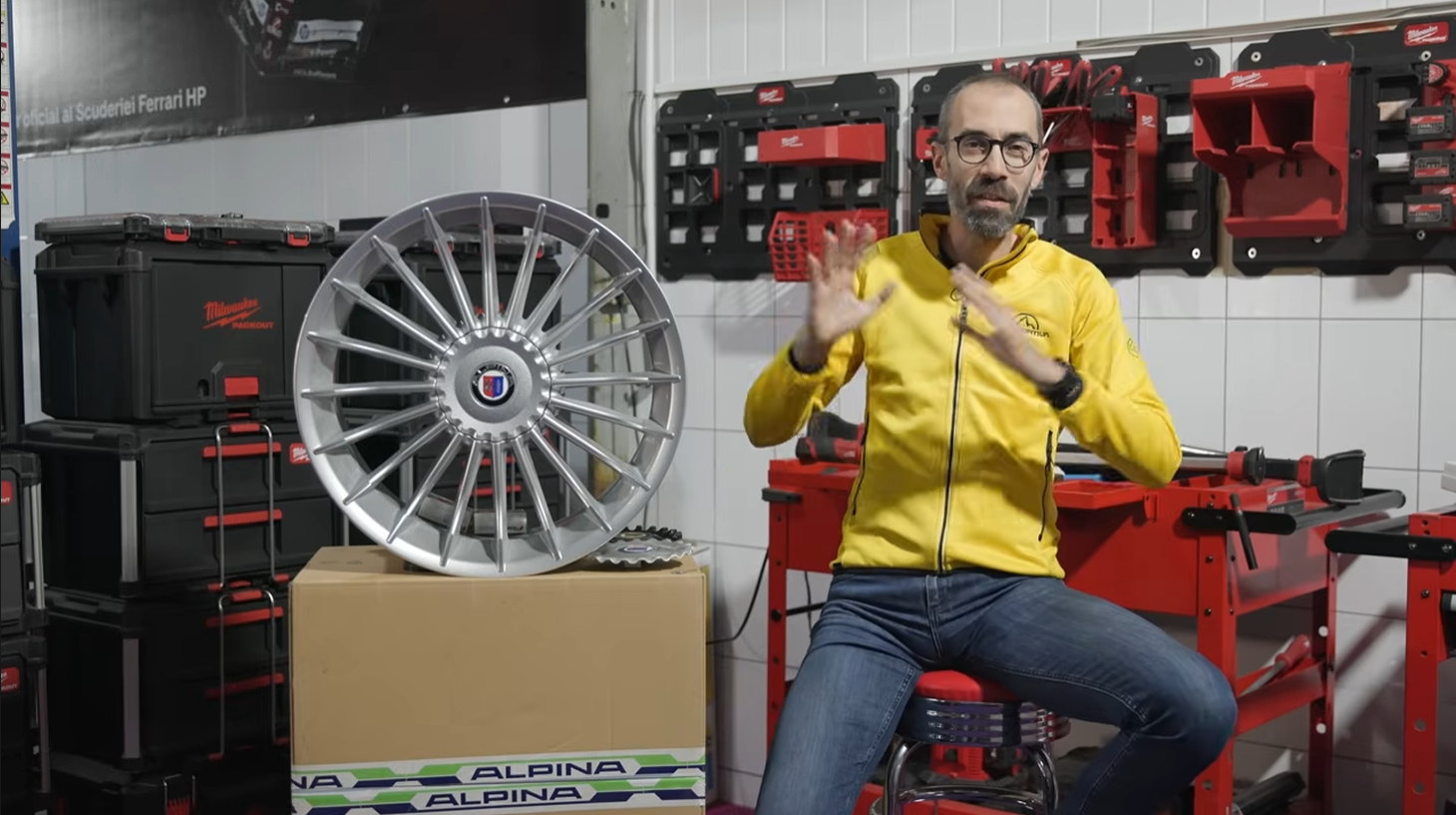 Jante noi la Alpina și anvelope cu Casco