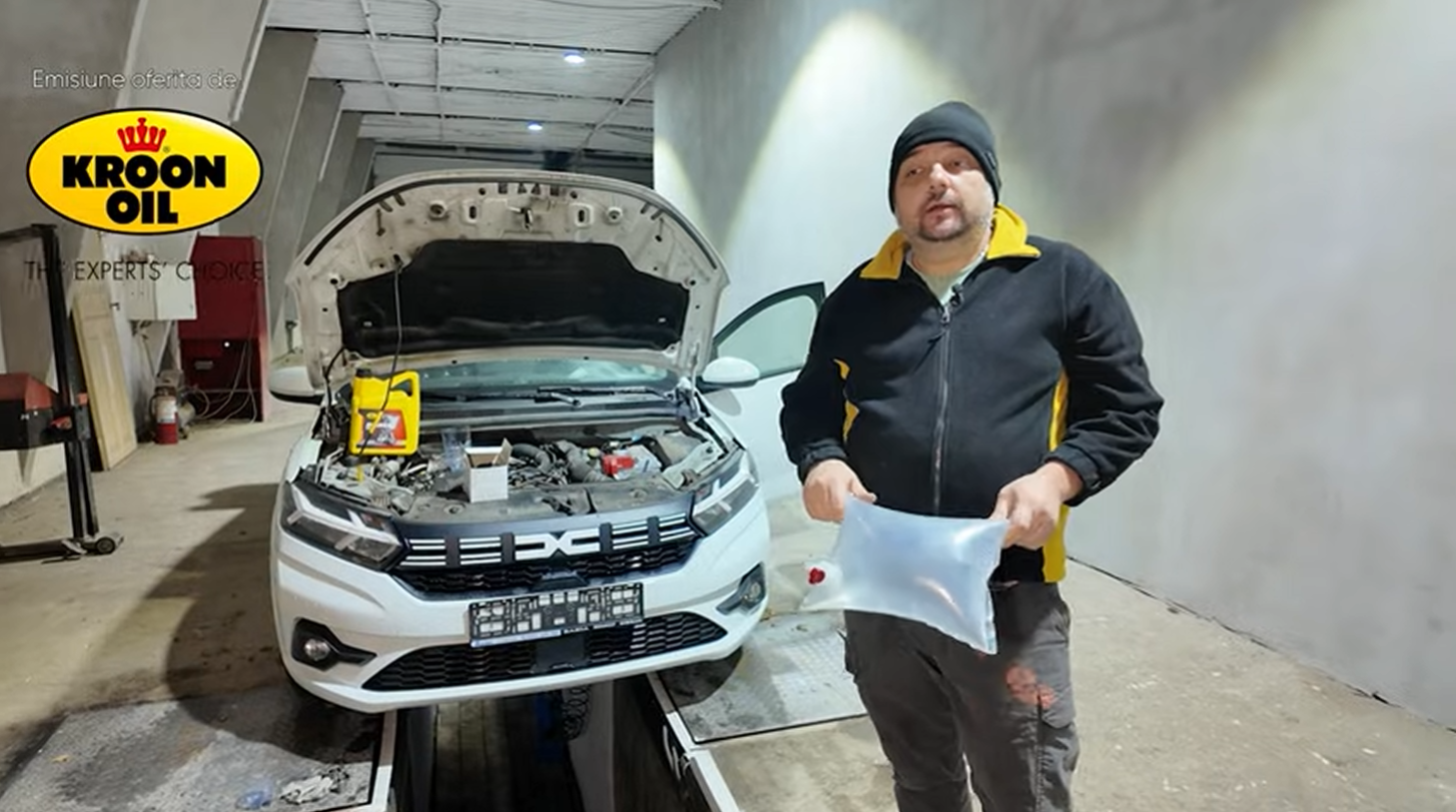 Cum arată Loganul după 150.000 km și 10.000 km rulați cu ulei Kroon?