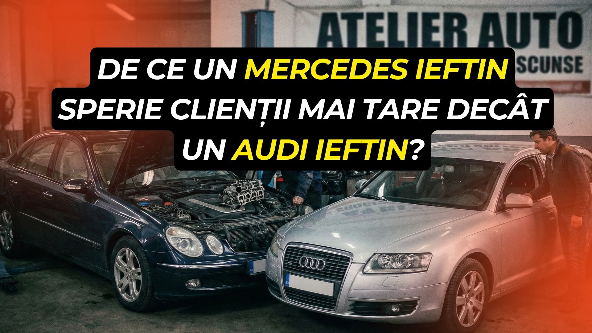 De ce un Mercedes ieftin sperie clienții mai tare decât un Audi ieftin?