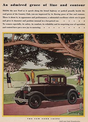Analiză a modului în care publicitatea auto americană a transformat automobilul din obiect utilitar în simbol de statut și identitate.
