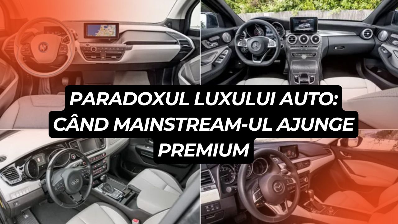 Paradoxul luxului auto: cum s-au întâlnit segmentele mainstream și premium