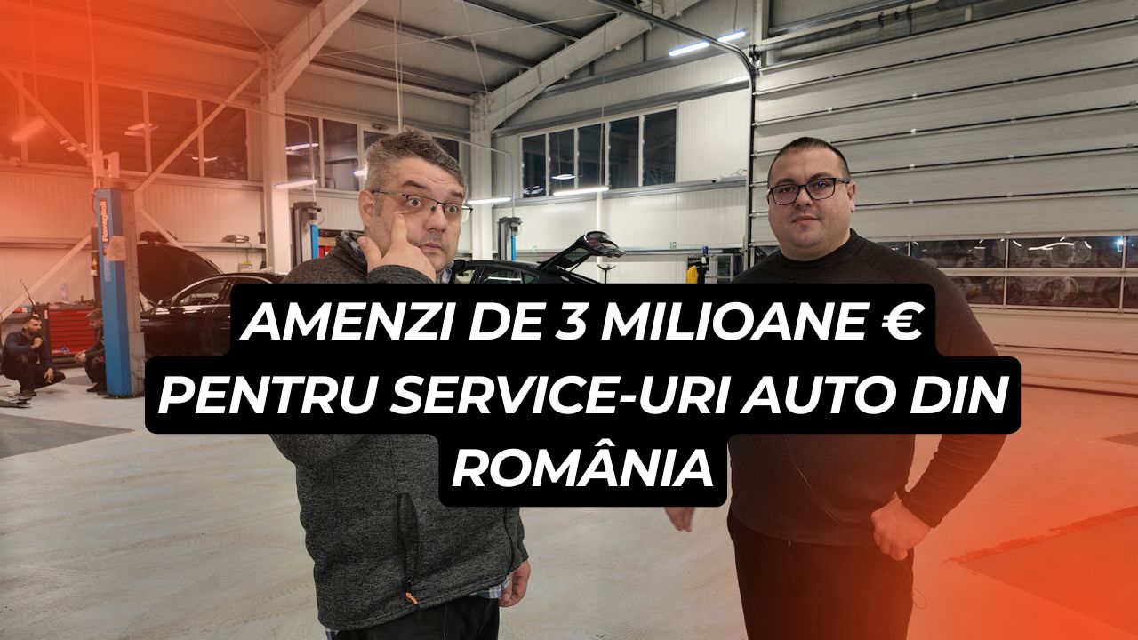 Amenzi de aproape 3 milioane de euro pe piața service-urilor auto din România