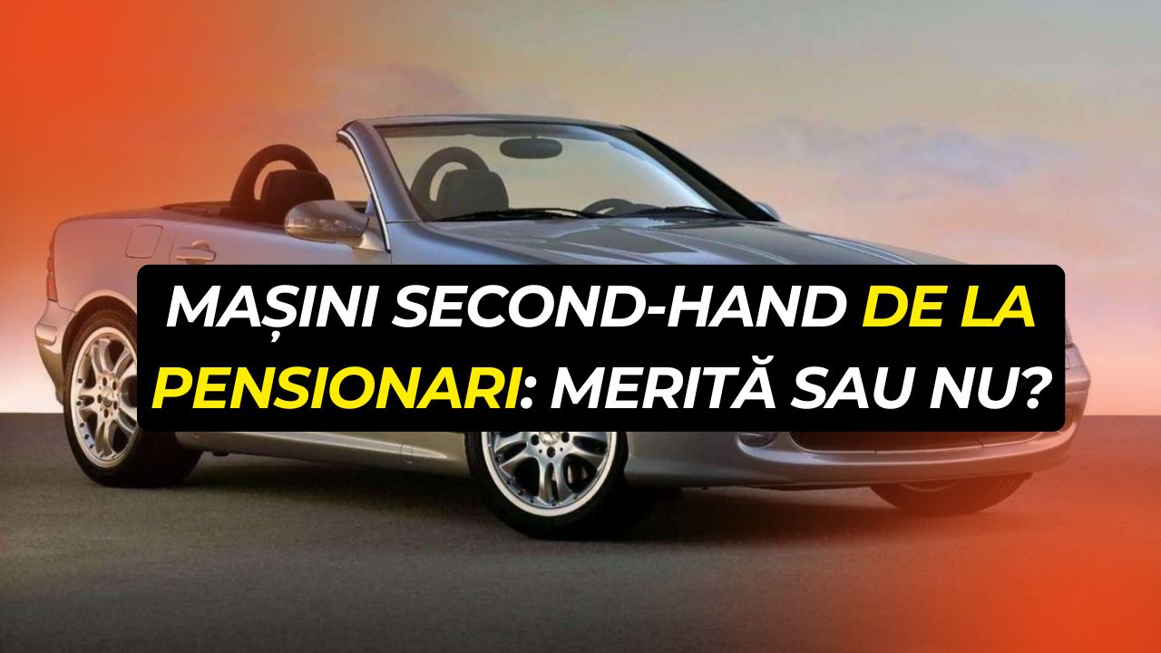 Mașini second-hand de la pensionari: merită sau nu?