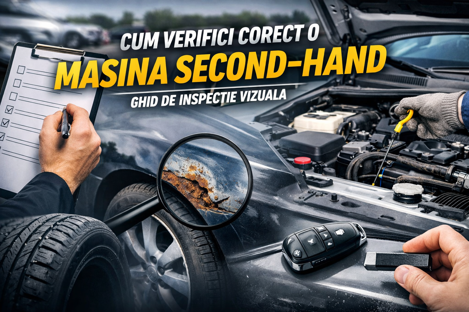 Cum verifici corect o mașină second-hand înainte de cumpărare