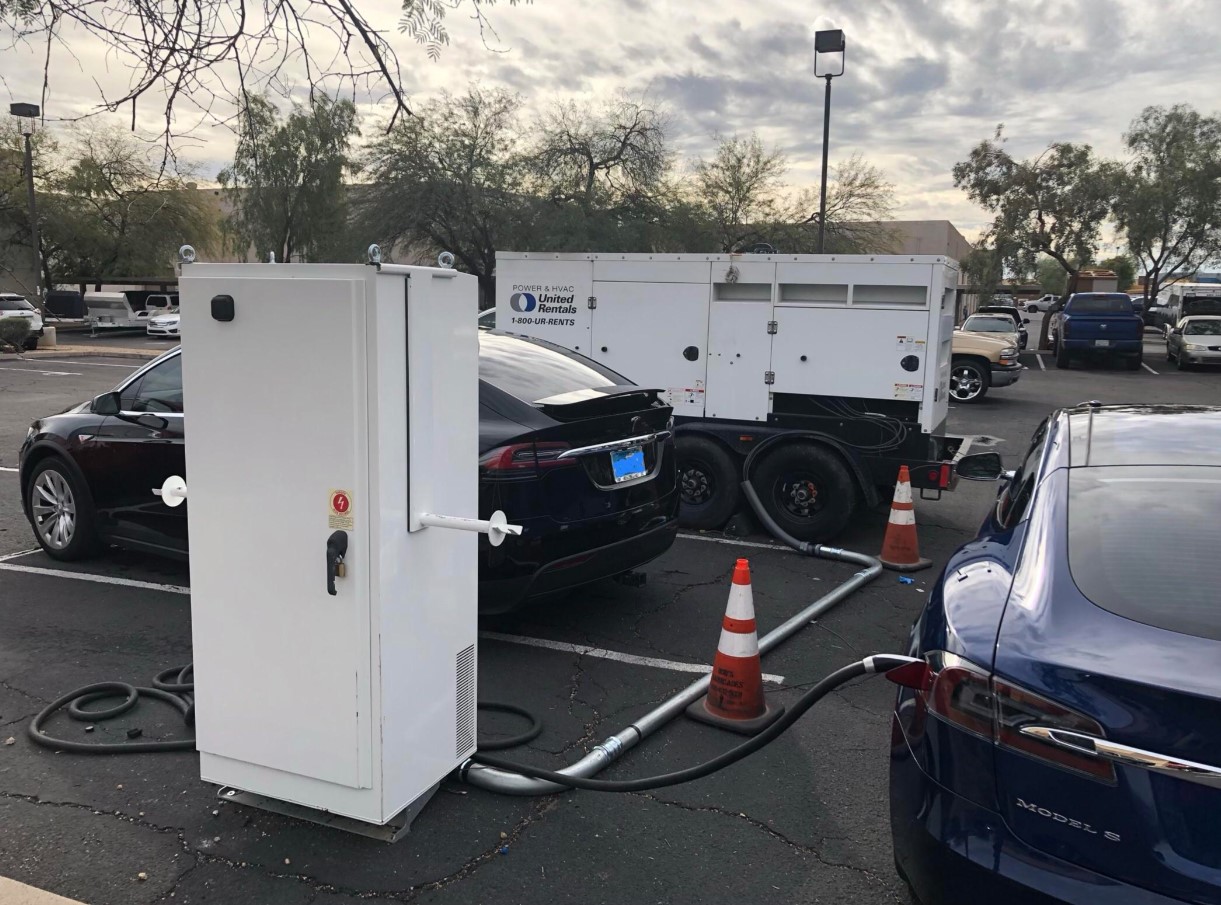 Tesla folosește generatoare diesel la Superchargere în Suedia