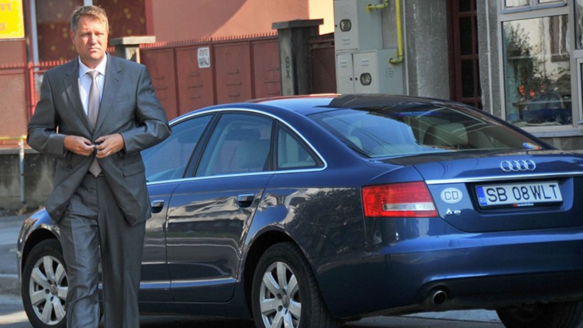 Audi A6 folosit de Klaus Iohannis, scos la licitatie de Primaria Sibiu