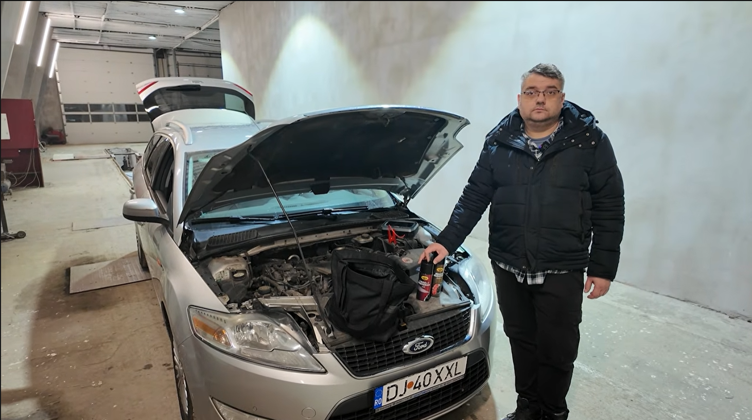 Lui Cezar i s-a oprit mașina fix în mijlocul intersecției