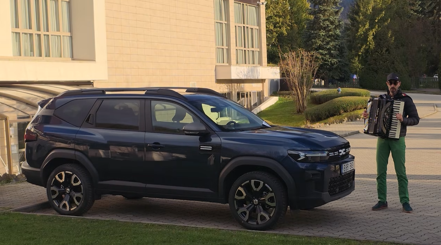 🎶 DACIA BIGSTER 2026: Prima mașină care se conduce cu... ACORDEONUL?!