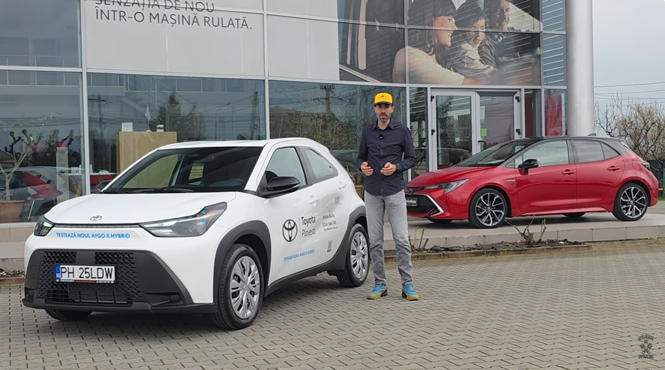 Toyota Aygo X Hybrid: mașina mică ce promite consum de scuter