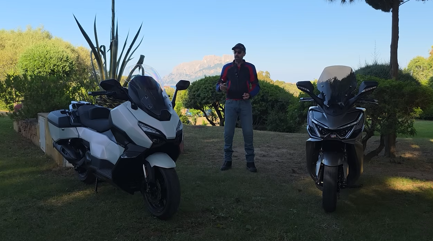 Noile scutere Sym TTLBT si Cruisym 400